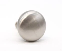 Modern 1.25 In. Brushed Steel Round Drawer Cabinet Knobs 7 Modern 1.25 In. Brushed Steel Round Drawer Cabinet Knobs -OGT Sale Store cabinet furniture knobs p270311