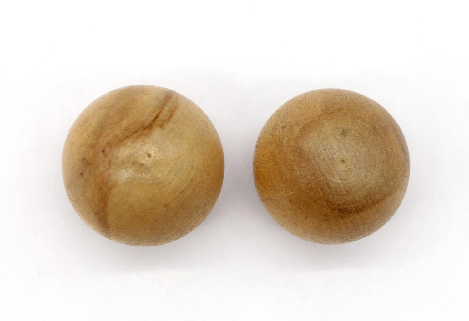 Pair Of 1.25 In. Wood Ball Shaped Cabinet Drawer Knobs 3 Pair Of 1.25 In. Wood Ball Shaped Cabinet Drawer Knobs