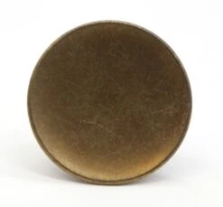Mid Century 1.5 In. Concave Brass Plated Steel Cabinet Drawer Knob 9 Mid Century 1.5 In. Concave Brass Plated Steel Cabinet Drawer Knob -OGT Sale Store cabinet furniture knobs q286979