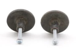 Pair Of Vintage 1.375 In. Concentric Brass Cabinet Drawer Knobs 9 Pair Of Vintage 1.375 In. Concentric Brass Cabinet Drawer Knobs -OGT Sale Store cabinet furniture knobs q287084