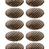 Set Of 10 Weave Copper Drawer Cabinet Knobs -OGT Sale Store cabinet furniture knobs set of 10 weave copper drawer cabinet knobs m229367