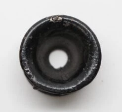 Unusual Concave Cast Iron 1 In. Drawer Cabinet Knob