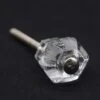 Vintage 0.875 In. Hexagon Clear Glass Cabinet Drawer Knob 1 Vintage 0.875 In. Hexagon Clear Glass Cabinet Drawer Knob -OGT Sale Store cabinet furniture knobs vintage 0875 in hexagon clear glass cabinet drawer knob q287695