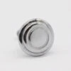 Vintage 1.125 In. Concentric Chrome Plated Brass Cabinet Knob 2 Vintage 1.125 In. Concentric Chrome Plated Brass Cabinet Knob -OGT Sale Store cabinet furniture knobs vintage 1125 in concentric chrome plated brass cabinet knob q278353