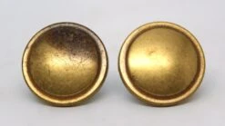Vintage 1.25 In. Brass Concentric Drawer Cabinet Knob