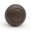 Vintage 1.375 In. Concentric Darkened Cast Brass Cabinet Drawer Knob