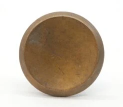 Vintage 1.5 In. Concave Brass Drawer Cabinet Knob
