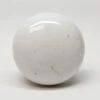 Vintage 1.875 In. Porcelain White Drawer Cabinet Knob