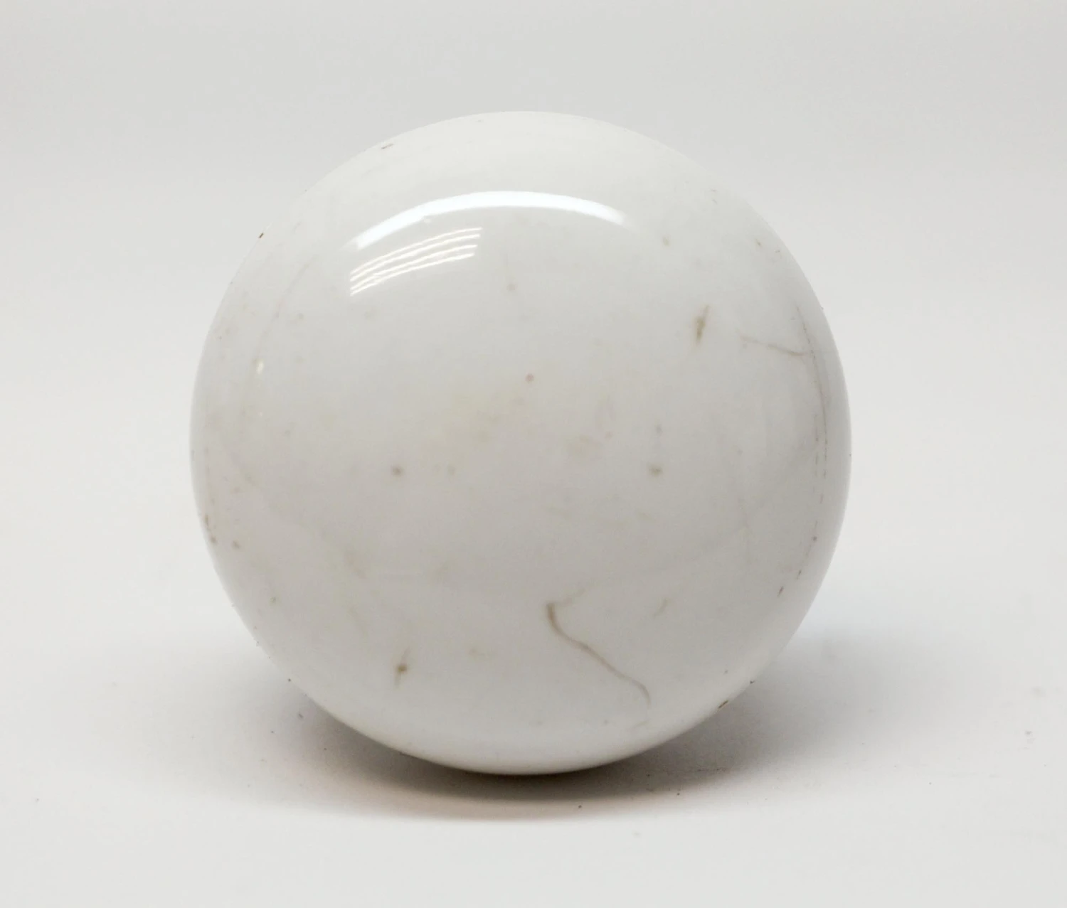 Vintage 1.875 In. Porcelain White Drawer Cabinet Knob 3 Vintage 1.875 In. Porcelain White Drawer Cabinet Knob