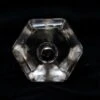 Vintage Clear Glass Hexagon 1.5 In. Cabinet Drawer Knob 2 Vintage Clear Glass Hexagon 1.5 In. Cabinet Drawer Knob -OGT Sale Store cabinet furniture knobs vintage clear glass hexagon 15 in cabinet drawer knob n260067
