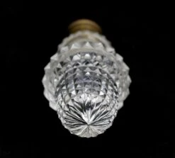 Vintage Faceted Glass 3 In. Cabinet Drawer Knob