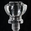 Vintage Fluted 2 In. Clear Glass Screw Back Drawer Cabinet Knob 2 Vintage Fluted 2 In. Clear Glass Screw Back Drawer Cabinet Knob -OGT Sale Store cabinet furniture knobs vintage fluted 2 in clear glass screw back drawer cabinet knob n254928
