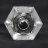 Vintage Hexagon Etched Lined 1.5 In. Glass Drawer Cabinet Knob 2 Vintage Hexagon Etched Lined 1.5 In. Glass Drawer Cabinet Knob -OGT Sale Store cabinet furniture knobs vintage hexagon etched lined 15 in glass drawer cabinet knob l203159