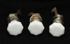 Vintage Opaque Milk Glass 1.25 In. Cabinet Knob