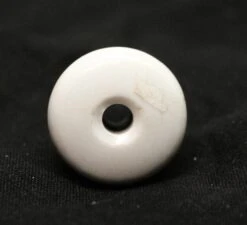 Vintage White 1.125 In. Round Drawer Cabinet Knob