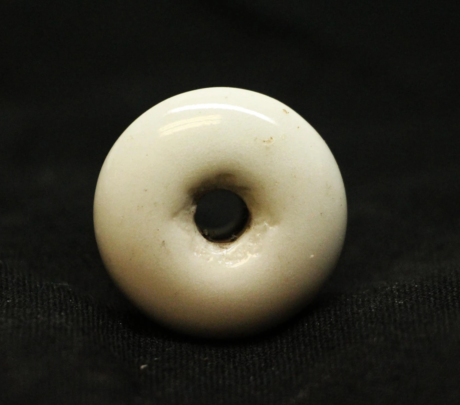 Vintage White Ceramic 1.125 In. Drawer Cabinet Knob 3 Vintage White Ceramic 1.125 In. Drawer Cabinet Knob