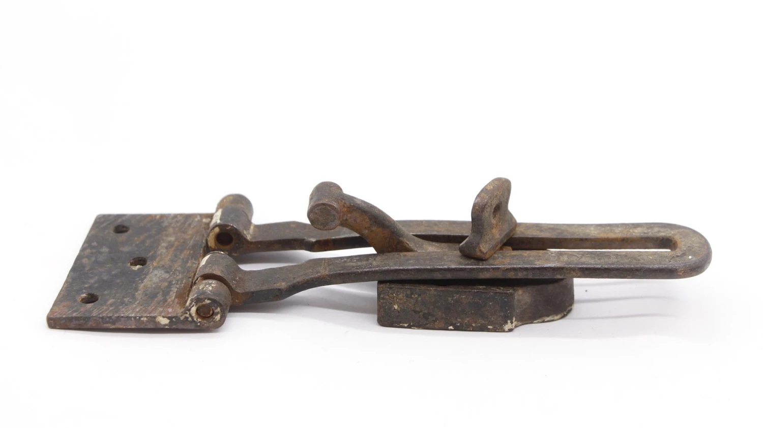 Vintage Cast Iron 7.75 In. Door Latch 5 Vintage Cast Iron 7.75 In. Door Latch - Image 3