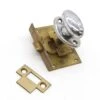 Reclaimed Nickeled Brass Complete Cabinet Latch Set -OGT Sale Store cabinet furniture latches reclaimed nickeled brass complete cabinet latch set q287745