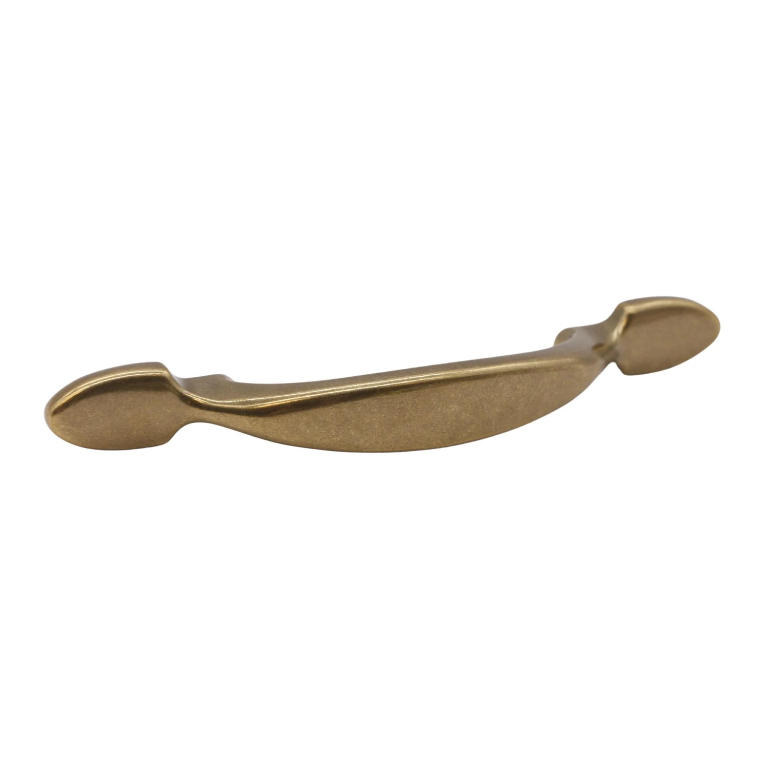 5.625 In. Modern Brushed Brass Bridge Drawer Pull 3 5.625 In. Modern Brushed Brass Bridge Drawer Pull
