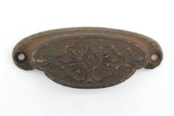 Antique Cast Iron 4 In. Victorian Bin Pull