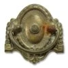 Antique Victorian Cast Brass Bail Drawer Pull