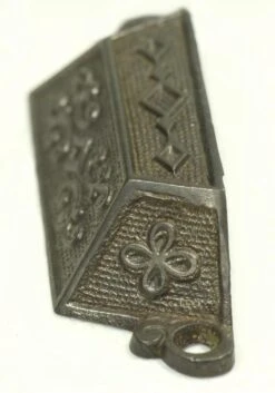 Pair Of Antique 4.25 In. Victorian Black Iron Drawer Bin Pulls 8 Pair Of Antique 4.25 In. Victorian Black Iron Drawer Bin Pulls -OGT Sale Store cabinet furniture pulls for sale m222870