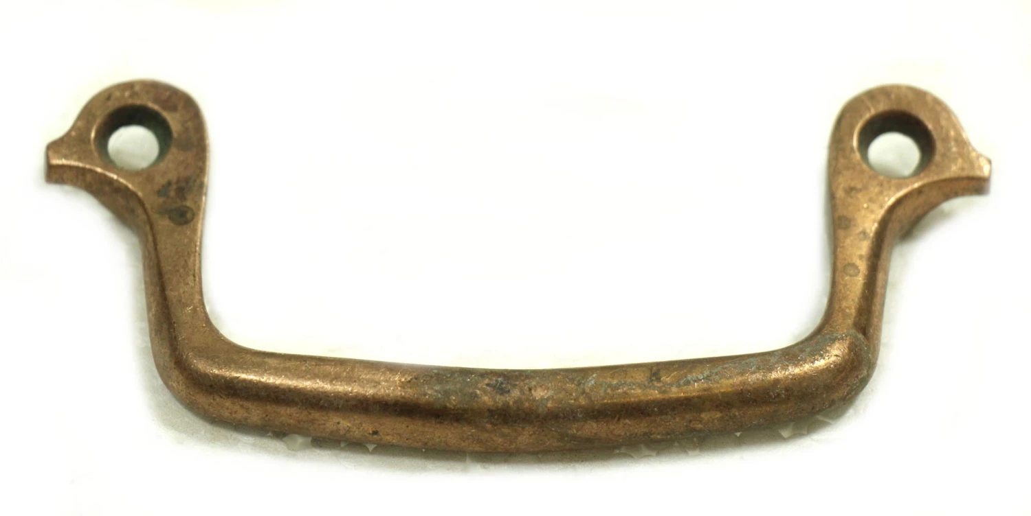 Classic Brass Raised Bridge Drawer Pull 5 Classic Brass Raised Bridge Drawer Pull - Image 3