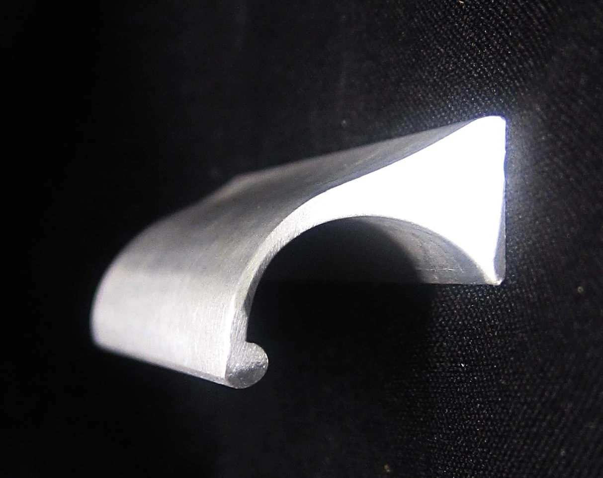 Mid Century Brushed Steel Drawer Bin Pull 5 Mid Century Brushed Steel Drawer Bin Pull - Image 3