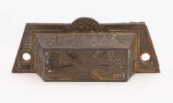 Antique 4.125 In. Cast Iron Aesthetic Bin Pull 10 Antique 4.125 In. Cast Iron Aesthetic Bin Pull -OGT Sale Store cabinet furniture pulls for sale q273002