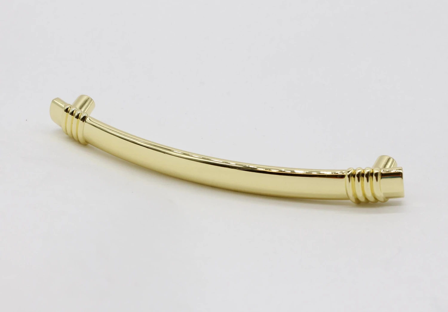 Set Of Polished Brass 6 In. Knob Hill Bridge Pulls 5 Set Of Polished Brass 6 In. Knob Hill Bridge Pulls - Image 3