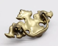 Pair Of 5.25 Steel Bail Dresser Pulls With Polished Brass Finish 8 Pair Of 5.25 Steel Bail Dresser Pulls With Polished Brass Finish -OGT Sale Store cabinet furniture pulls for sale q277101 1