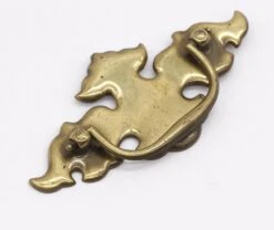 Pair Of Vintage 5.25 In. Brass Over Steel Bail Dresser Drawer Pulls 8 Pair Of Vintage 5.25 In. Brass Over Steel Bail Dresser Drawer Pulls -OGT Sale Store cabinet furniture pulls for sale q277112