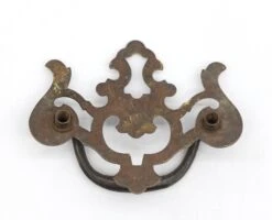 Vintage 2.875 In. Brass Chippendale Dresser Drawer Bail Pull 7 Vintage 2.875 In. Brass Chippendale Dresser Drawer Bail Pull -OGT Sale Store cabinet furniture pulls for sale q277118 1