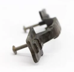 Arts & Crafts Hammered Pressed Brass Vintage Bridge Drawer Pull 9 Arts & Crafts Hammered Pressed Brass Vintage Bridge Drawer Pull -OGT Sale Store cabinet furniture pulls for sale q278214