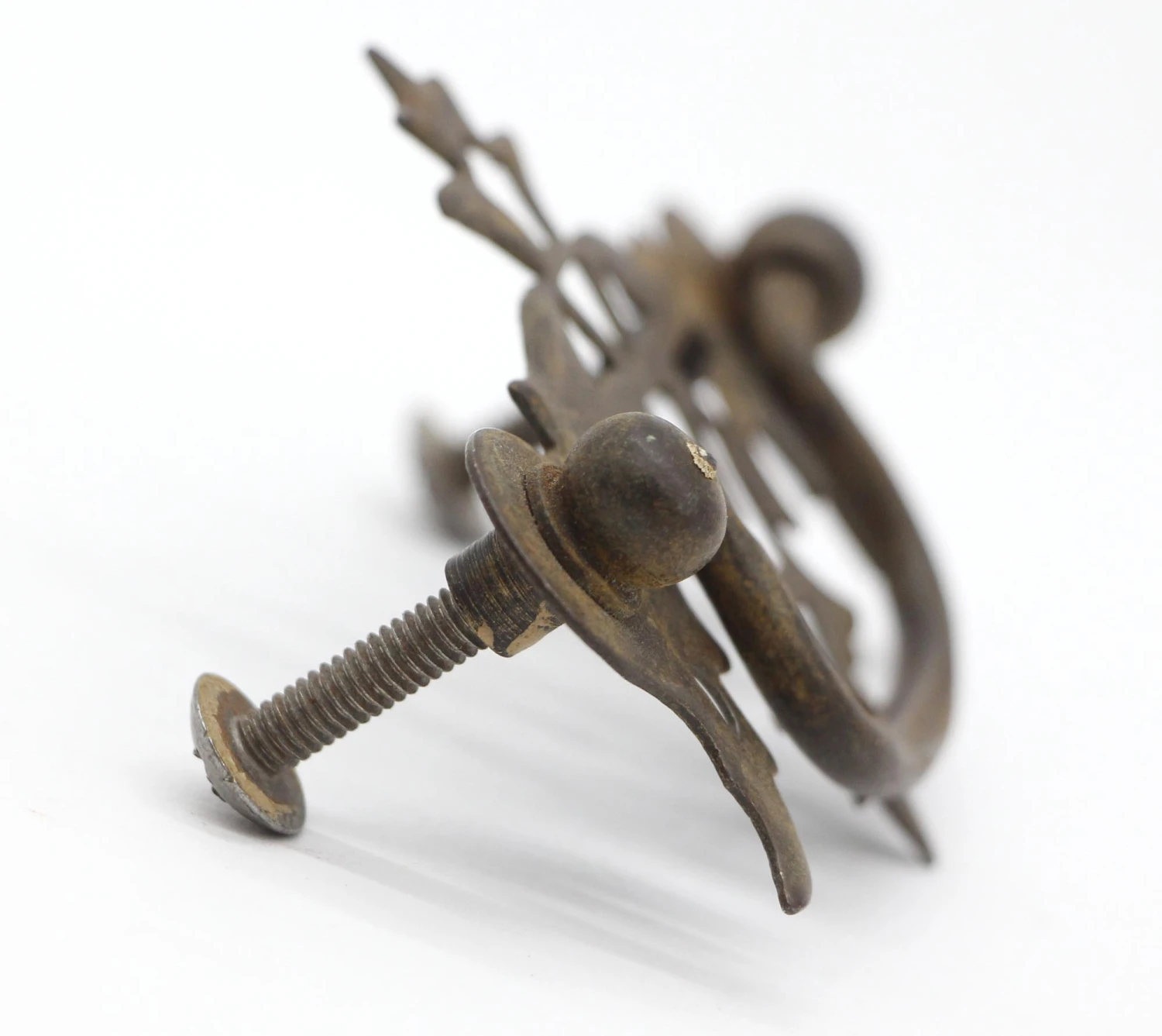 Vintage Traditional 3.25 In. Steel Cut Out Bail Drawer Pulls 5 Vintage Traditional 3.25 In. Steel Cut Out Bail Drawer Pulls - Image 3