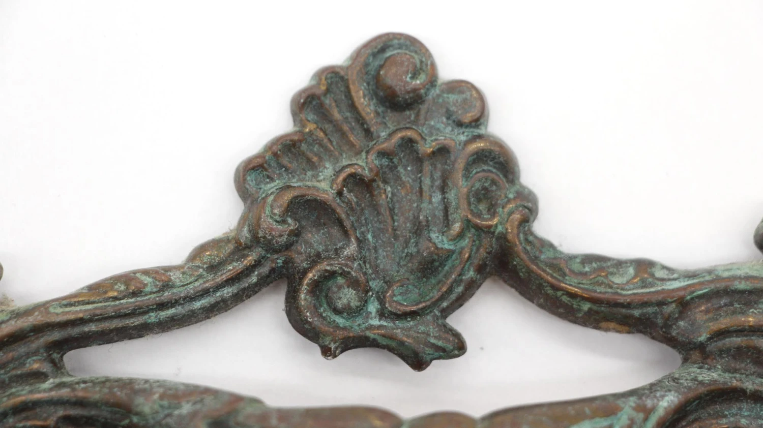 Repro Art Nouveau 6.5 In. Brass Bridge Drawer Pull 5 Repro Art Nouveau 6.5 In. Brass Bridge Drawer Pull - Image 3