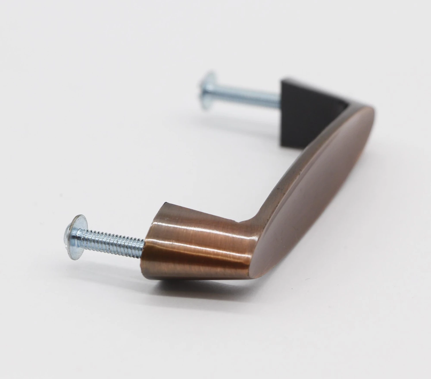 Olde New Stock 3.5 In. Brushed Dark Brass Bridge Drawer Pull 5 Olde New Stock 3.5 In. Brushed Dark Brass Bridge Drawer Pull - Image 3