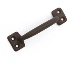 Vintage 4 In. Black Cast Iron Bridge Drawer Pull 9 Vintage 4 In. Black Cast Iron Bridge Drawer Pull -OGT Sale Store cabinet furniture pulls for sale q282881