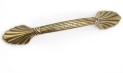 Set Of New Brass 5.125 In. Fluted Amerock Bridge Drawer Pulls 13 Set Of New Brass 5.125 In. Fluted Amerock Bridge Drawer Pulls -OGT Sale Store cabinet furniture pulls for sale q285678