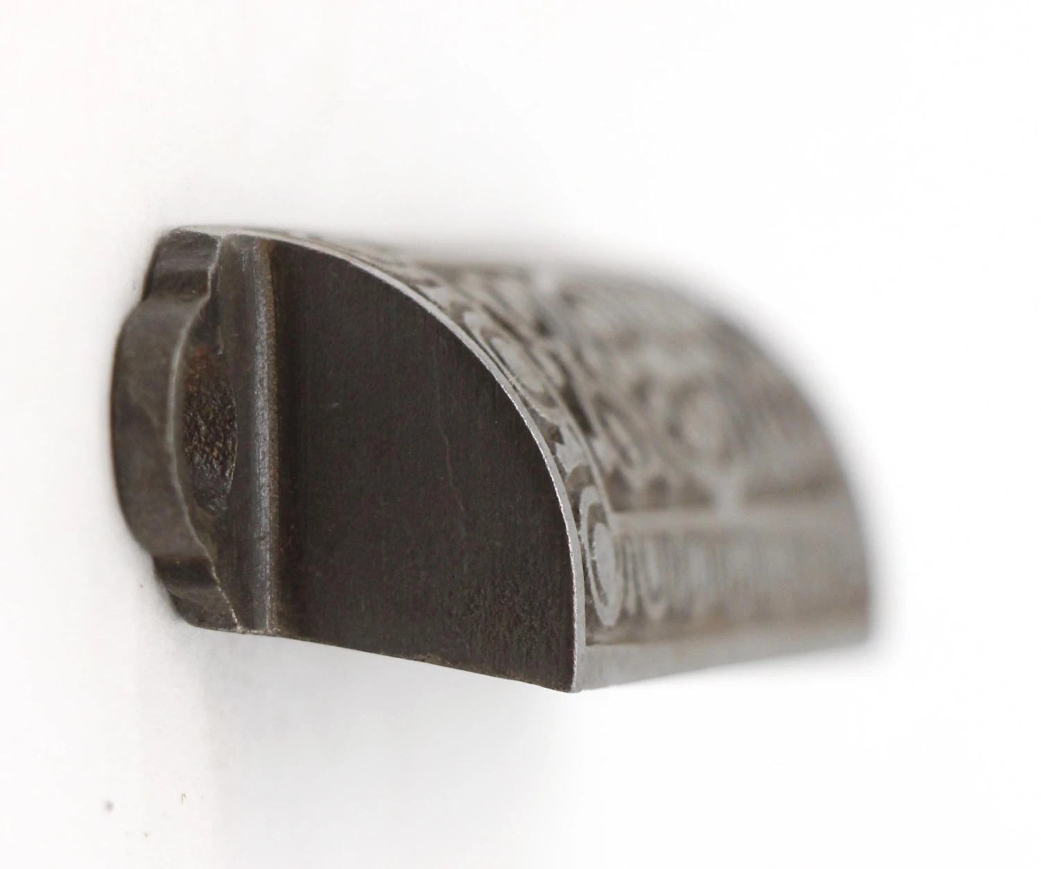 Antique 3.125 In. Victorian Cast Iron Bin Pull 5 Antique 3.125 In. Victorian Cast Iron Bin Pull - Image 3