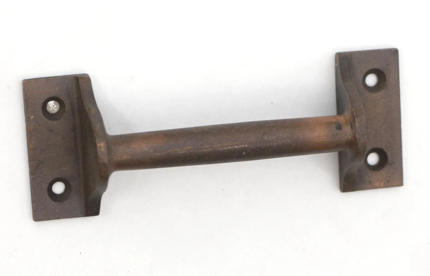 Pair Of Vintage 4.25 In. Dark Brass Bridge Furniture Window Lift Pulls 5 Pair Of Vintage 4.25 In. Dark Brass Bridge Furniture Window Lift Pulls - Image 3