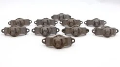 Set Of 10 Vintage Black Cast Iron Dog Relief Drawer Bin Pulls 6 Set Of 10 Vintage Black Cast Iron Dog Relief Drawer Bin Pulls -OGT Sale Store cabinet furniture pulls k195889s