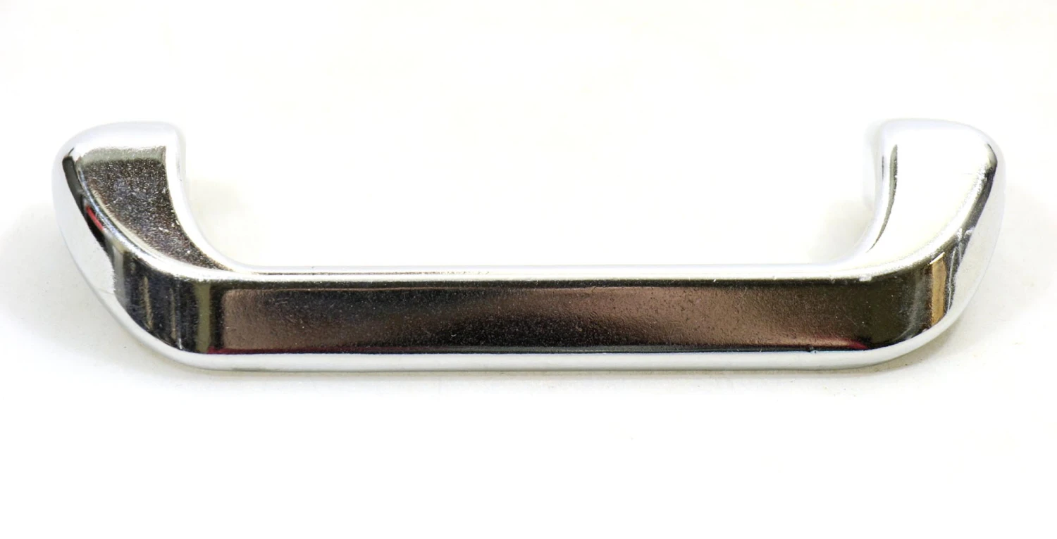 Mid Century Large Chrome 5.875 In. Bridge Drawer Pull Handle 4 Mid Century Large Chrome 5.875 In. Bridge Drawer Pull Handle - Image 2