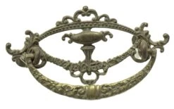 Antique Victorian Beaded Brass Bail Drawer Pull 7 Antique Victorian Beaded Brass Bail Drawer Pull -OGT Sale Store cabinet furniture pulls m218483