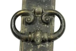 Antique Colonial Black Cast Iron Ring Drawer Pull 6 Antique Colonial Black Cast Iron Ring Drawer Pull -OGT Sale Store cabinet furniture pulls m218486