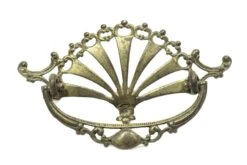 Victorian Brass Cut Out Drawer Bail Pull 7 Victorian Brass Cut Out Drawer Bail Pull -OGT Sale Store cabinet furniture pulls m218498