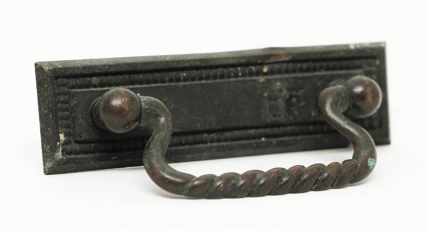 Traditional Bronze Bail Drawer Pull 4 Traditional Bronze Bail Drawer Pull - Image 2