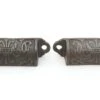 Pair Of 3.375 In. Antique Victorian Cast Iron Bin Pulls -OGT Sale Store cabinet furniture pulls pair of 3375 in antique victorian cast iron bin pulls q287192