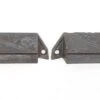 Pair Of Antique 2.75 In. Victorian Cast Iron Bin Pulls
