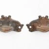 Pair Of Antique 3.125 In. Victorian Cast Iron Bin Drawer Pulls 2 Pair Of Antique 3.125 In. Victorian Cast Iron Bin Drawer Pulls -OGT Sale Store cabinet furniture pulls pair of antique 3125 in victorian cast iron bin drawer pulls q287734
